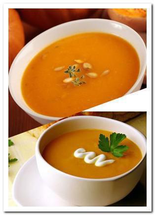 Pumpkin soup recipe picture