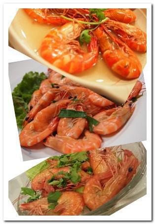 Steamed prawns recipe picture