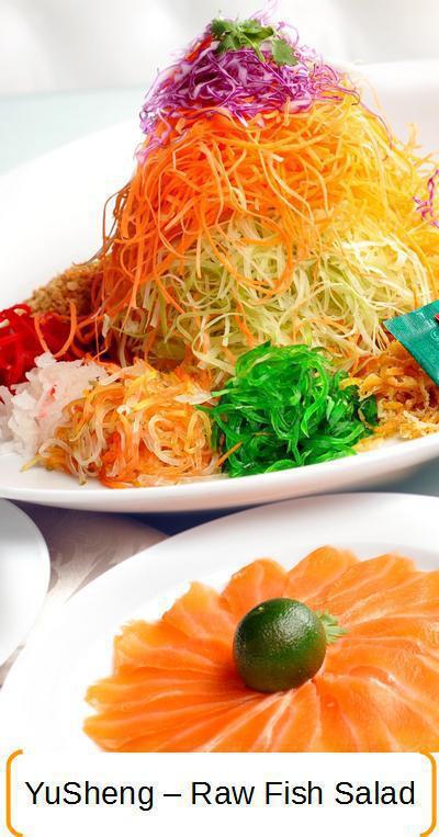 YuSheng - Chinese raw fish salad recipe