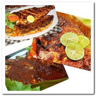 Ikan bakar - chili paste grilled fish picture