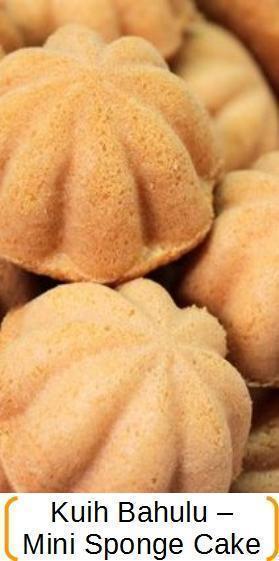 Mini sponge cake recipe