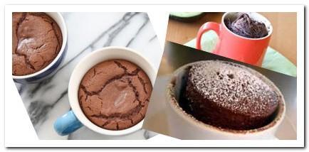 2 minutes mug cake recipe picture