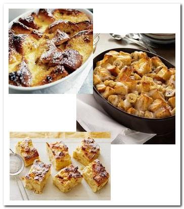 Bread pudding recipe picture