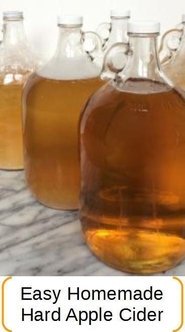 Hard apple cider recipe
