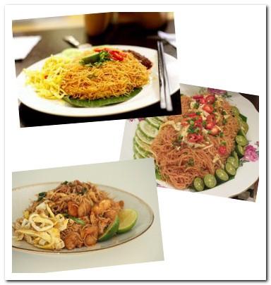 Mee siam - fried thin rice noodles recipe picture